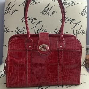 Rosetti structured laptop hand bag